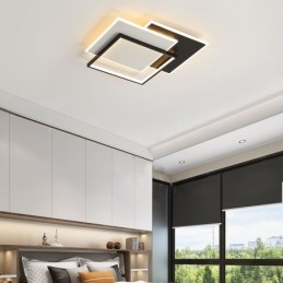 Flush Mount Minimalist Acrylic Square Ceiling Light 40 50cm