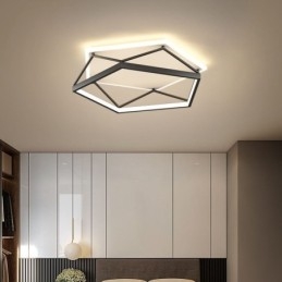 Flush Mount Hollow Three dimensional Ceiling Light 55cm