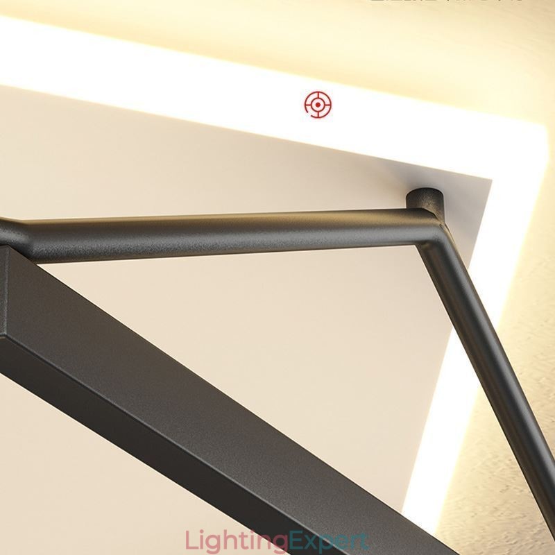 Flush Mount Hollow Three dimensional Ceiling Light 55cm