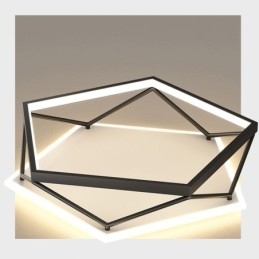 Flush Mount Hollow Three dimensional Ceiling Light 55cm