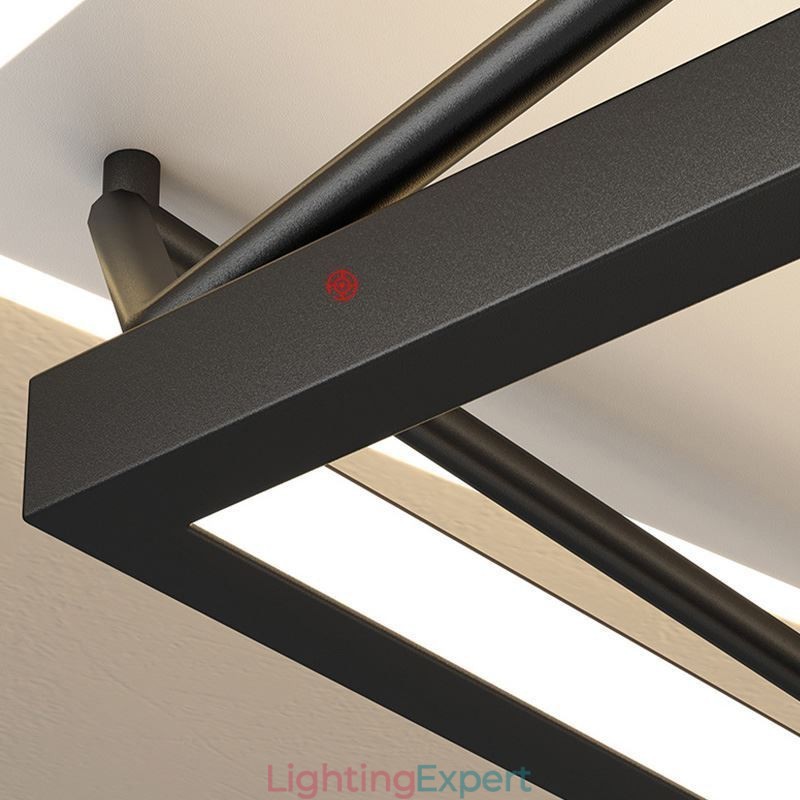Flush Mount Hollow Three dimensional Ceiling Light 55cm