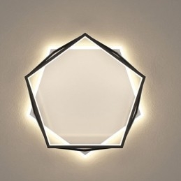 Flush Mount Hollow Three dimensional Ceiling Light 55cm