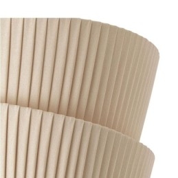Wabi Sabi Flush Mount French Cream Style Double Layer Fabric Lampshade Ceiling Lamp