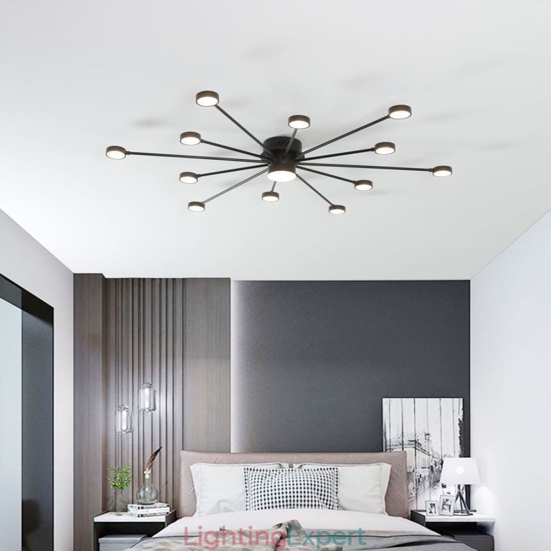 Flush Mount Modern Minimalist Ceiling Light Acrylic Lightshade