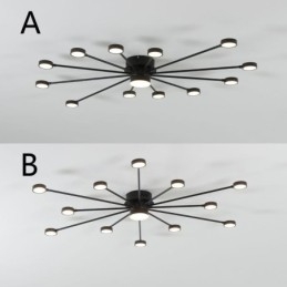 Flush Mount Modern Minimalist Ceiling Light Acrylic Lightshade