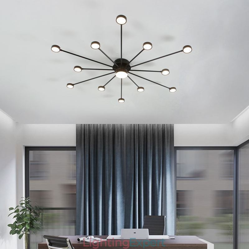 Flush Mount Modern Minimalist Ceiling Light Acrylic Lightshade