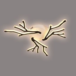Flush Mount Acrylic Branch Ceiling Light