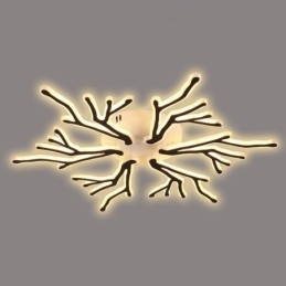 Flush Mount Acrylic Branch Ceiling Light