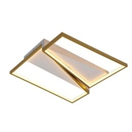 Flush Mount Minimalist Mosaic Trapezium Ceiling Light