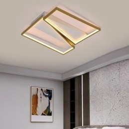 Flush Mount Minimalist Mosaic Trapezium Ceiling Light