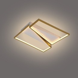 Flush Mount Minimalist Mosaic Trapezium Ceiling Light