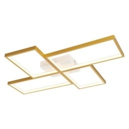 Flush Mount Mosaic Geometric Square Ceiling Light Fixture