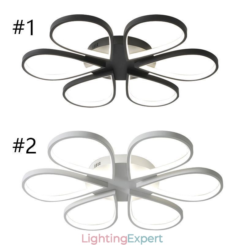 Flush Mount Minimalist Clover Ceiling Light
