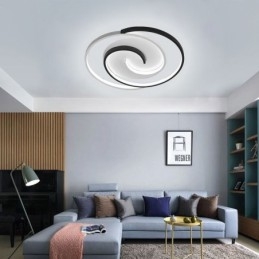 Flush Mount Acrylic Wrap Round Ceiling Light