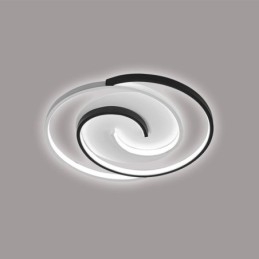Flush Mount Acrylic Wrap Round Ceiling Light