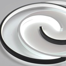 Flush Mount Acrylic Wrap Round Ceiling Light