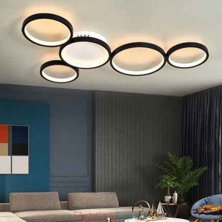 Modern Flush Mount Aluminum Art Ceiling Light Modern Flush Mount Aluminum Art Ceiling Light