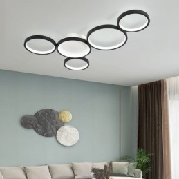 Modern Flush Mount Aluminum Art Ceiling Light