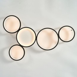 Modern Flush Mount Aluminum Art Ceiling Light