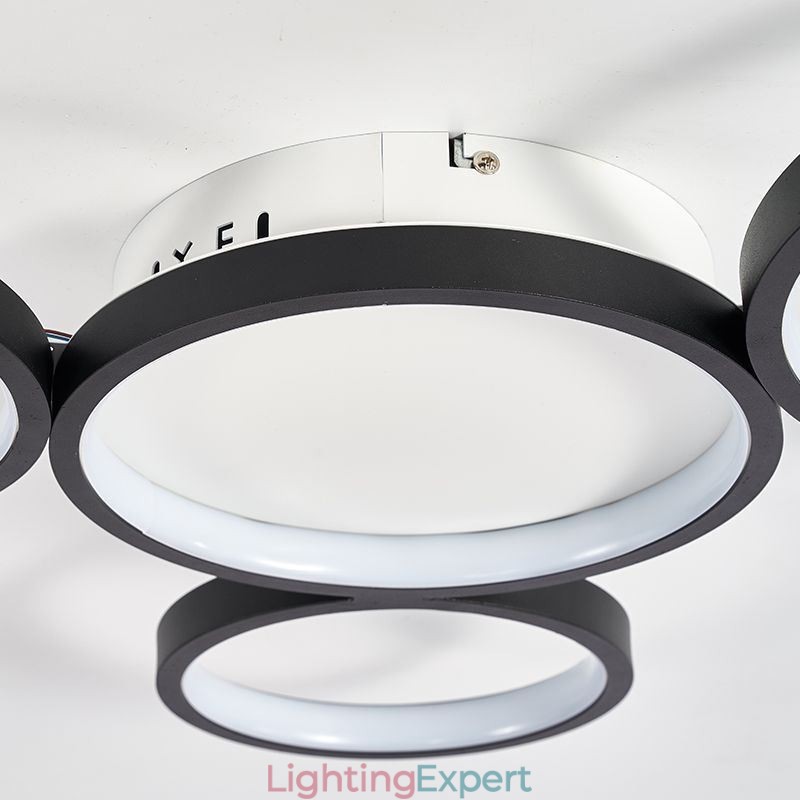 Modern Flush Mount Aluminum Art Ceiling Light