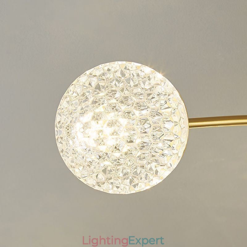 Modern Flush Mount Golden Ceiling Light Decorative Light Fixture