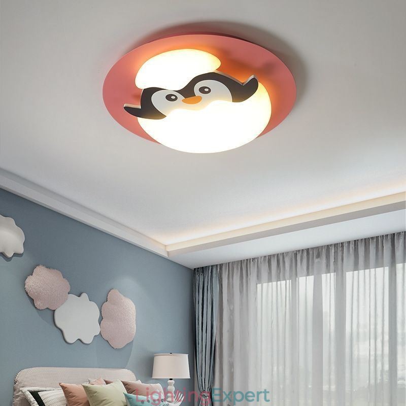 Cartoon Flush Mount Modern Decorative Ceiling Lamp