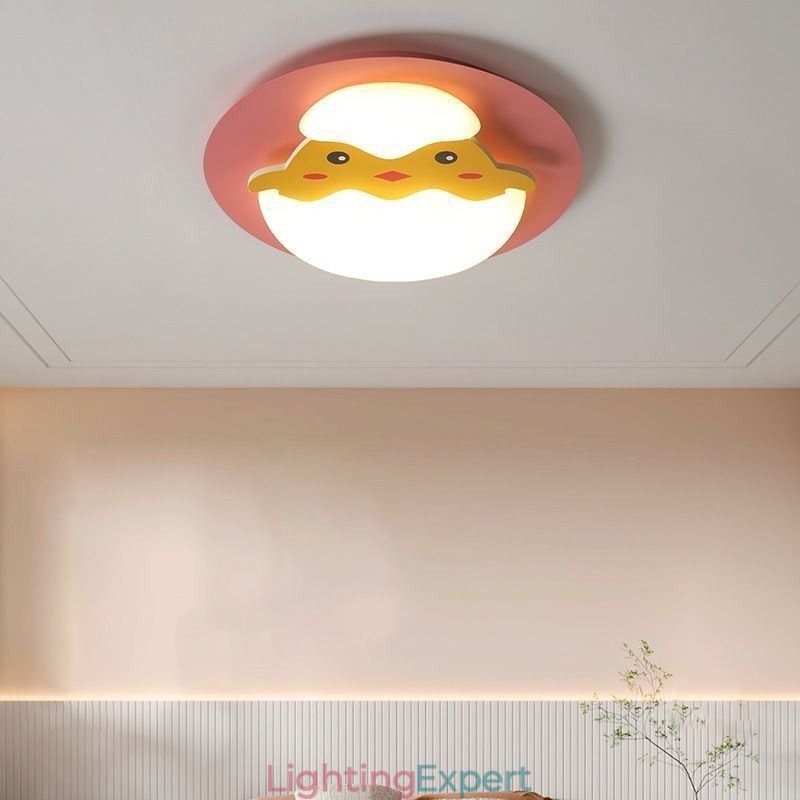 Cartoon Flush Mount Modern Decorative Ceiling Lamp