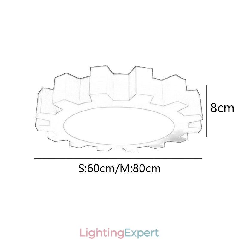 Cartoon Ceiling Light Modern Flush Mount