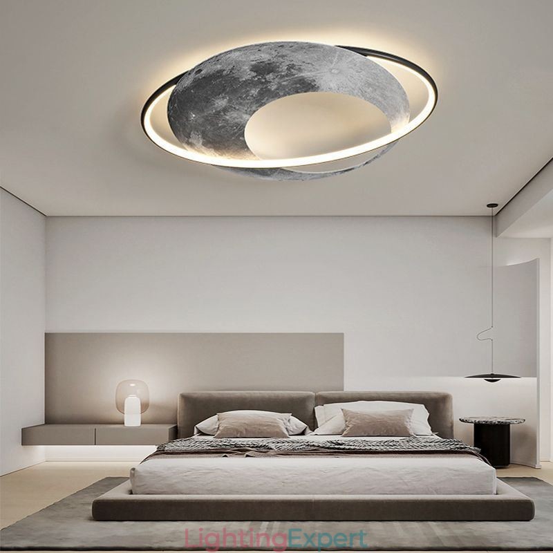 Ceiling Light Flush Mount Moon Ceiling Lamp