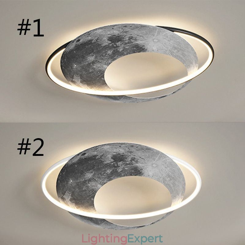 Ceiling Light Flush Mount Moon Ceiling Lamp