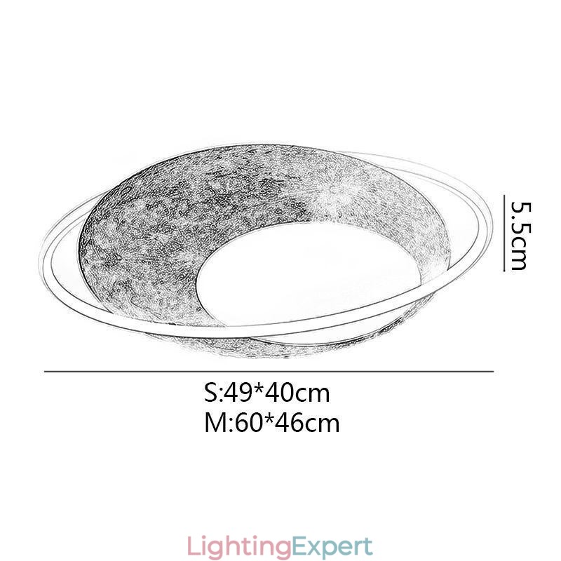 Ceiling Light Flush Mount Moon Ceiling Lamp