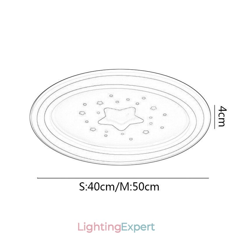 Ceiling Light Flush Mount Star Ceiling Lamp