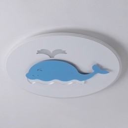 Modern Creative Ceiling Lamp Whale Ceiling Light