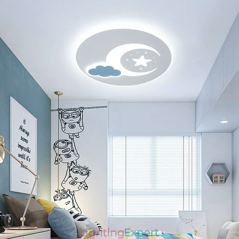 Simplicity Ceiling Light Moon & Star Ceiling Lamp