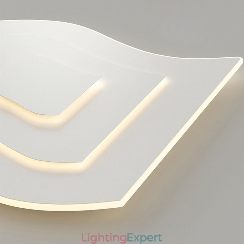 Modern Ceiling Light Square Acrylic Flush Mount