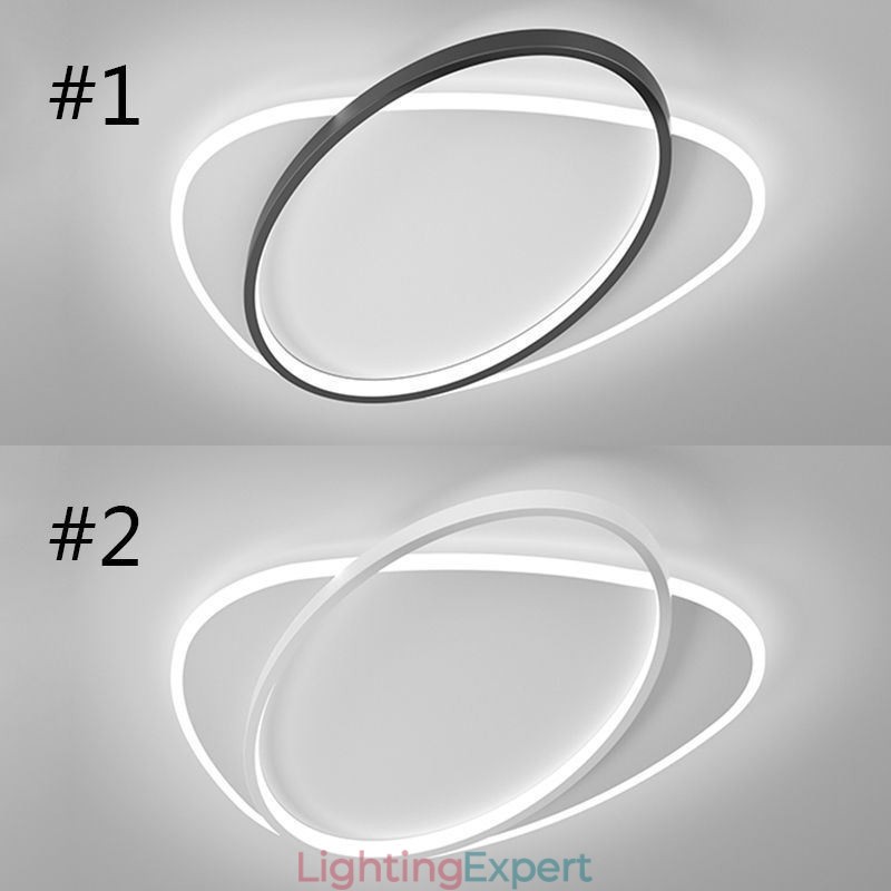 Modern Ceiling Lamp Oval Ceiling Light