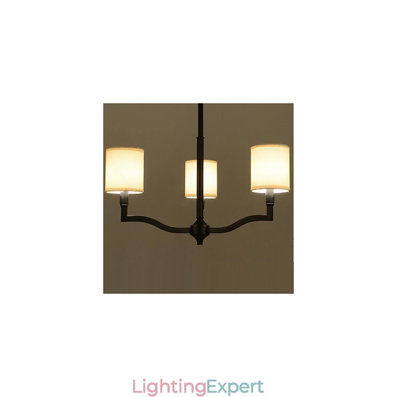American Country Hanging Lights Nordic Contracted Warm Cloth cap Lamps and Lanterns