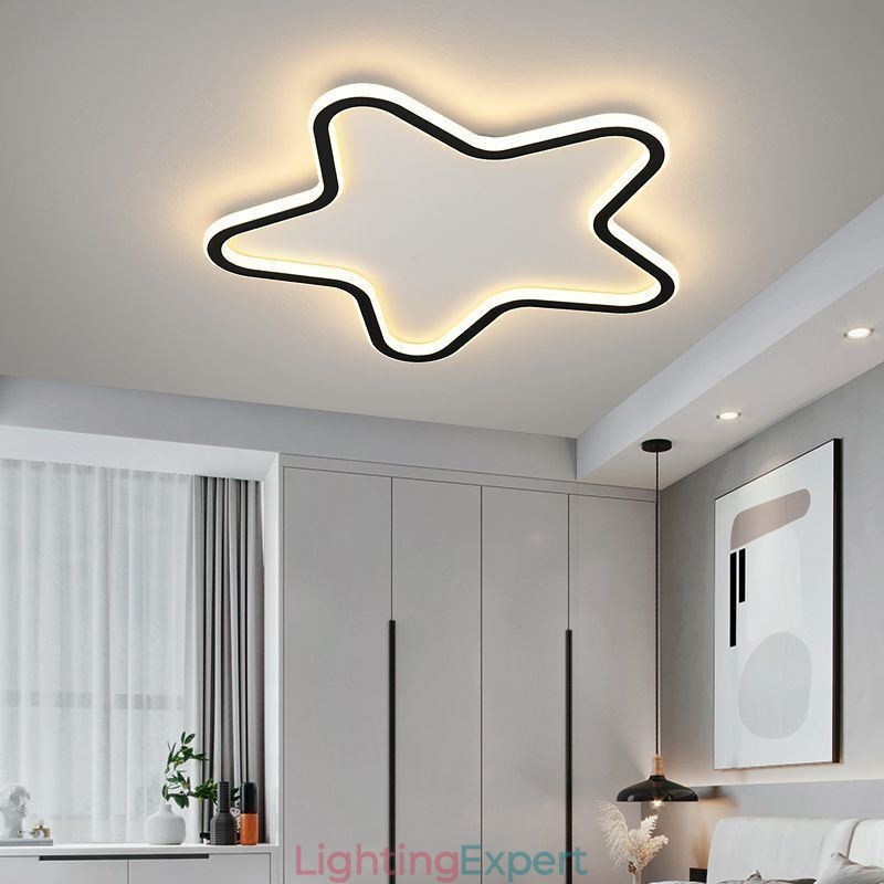 Modern Ceiling Lamp Star Shape Ceiling Light
