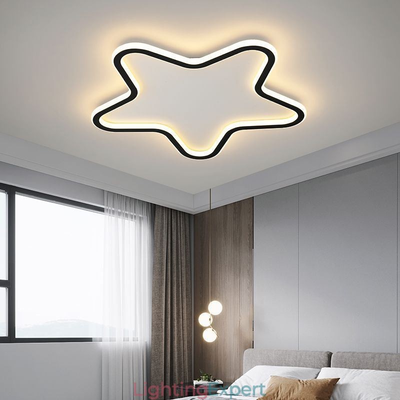 Modern Ceiling Lamp Star Shape Ceiling Light