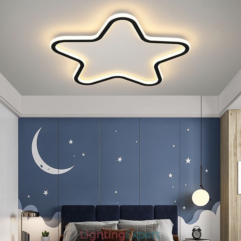 Modern Ceiling Lamp Star Shape Ceiling Light