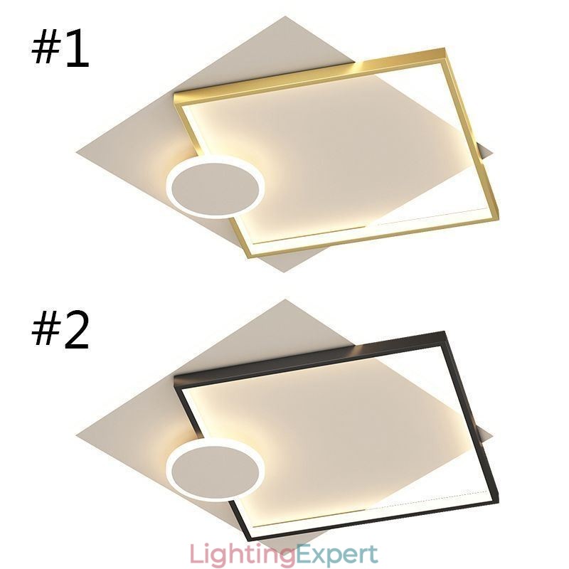 Modern Ceiling Light Square Geometric Acrylic Ceiling Lamp