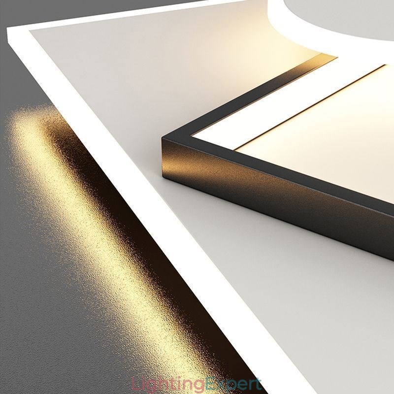 Modern Ceiling Light Square Geometric Acrylic Ceiling Lamp