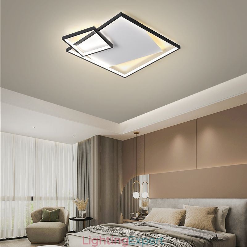 Modern Ceiling Lamp Square Indoor Smart Lighting Fixtures