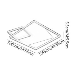 Modern Ceiling Lamp Square Indoor Smart Lighting Fixtures