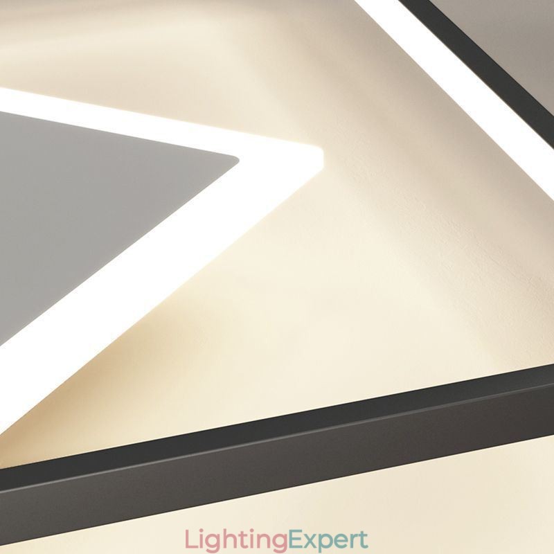 Modern Ceiling Light Geometric Square Ceiling Light