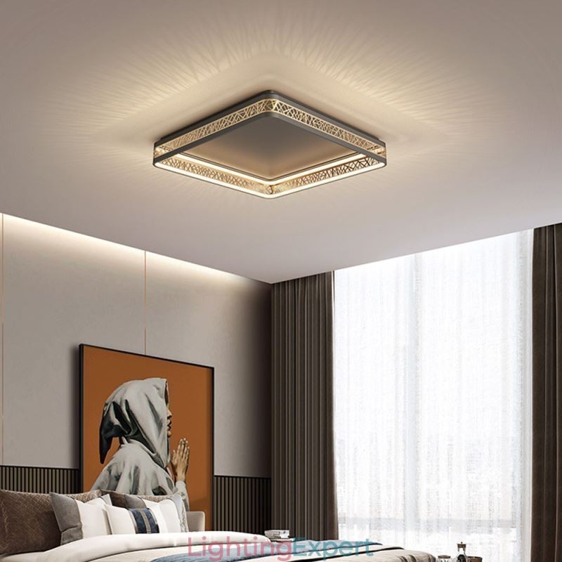 Ceiling Light Bird Nest Square Lamp Modern Fixtures