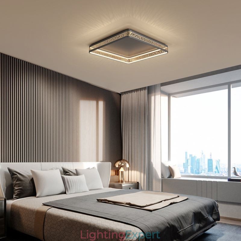 Ceiling Light Bird Nest Square Lamp Modern Fixtures