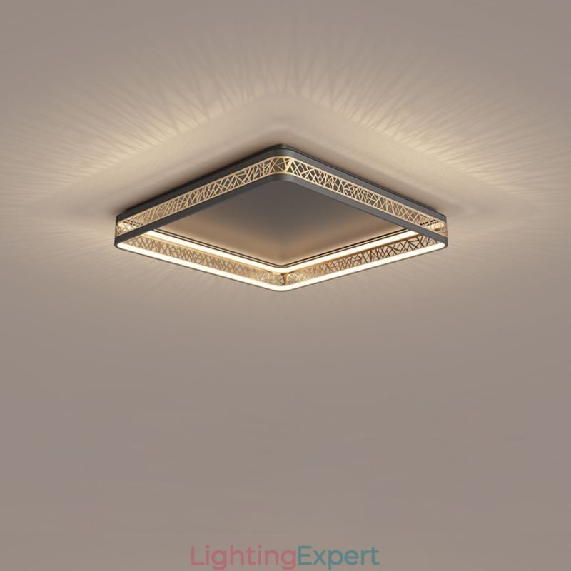Ceiling Light Bird Nest Square Lamp Modern Fixtures