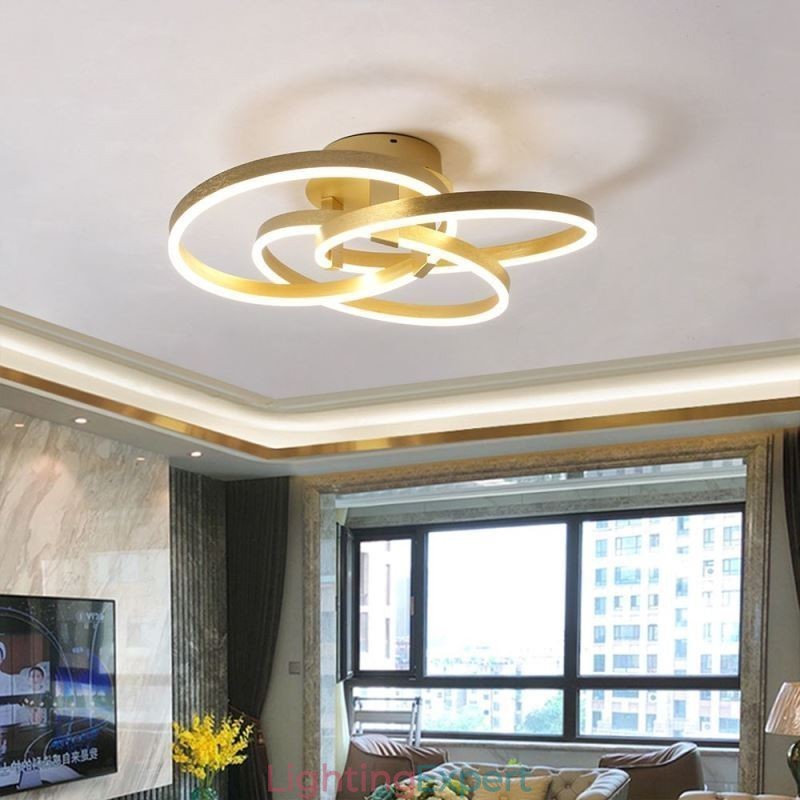 Modern Ceiling Light 3 Ring Ceiling Lamp