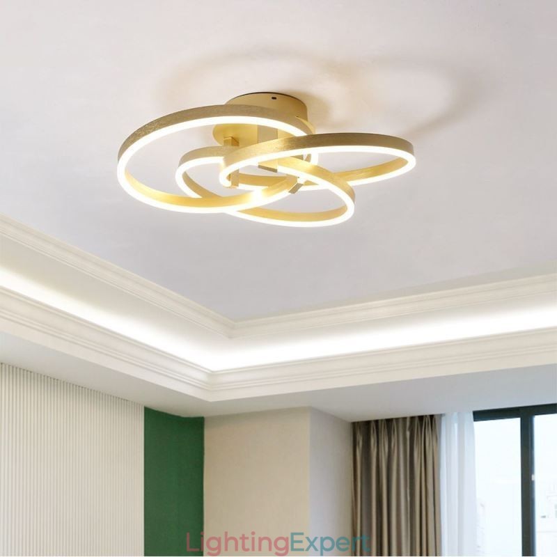 Modern Ceiling Light 3 Ring Ceiling Lamp